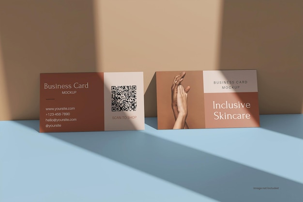 Business card mockup