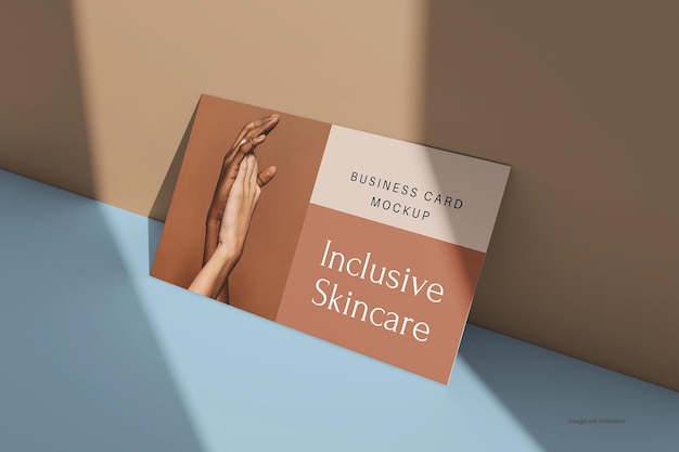 Business card mockup