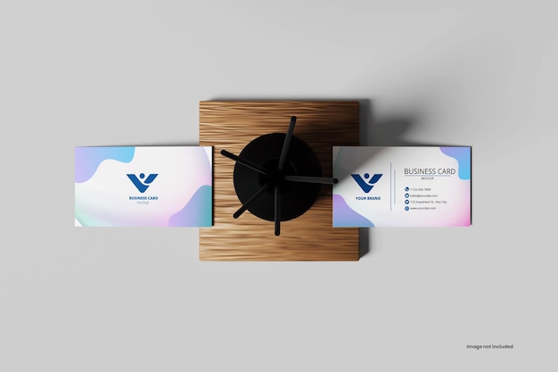 Business card mockup