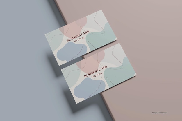 Business card mockup