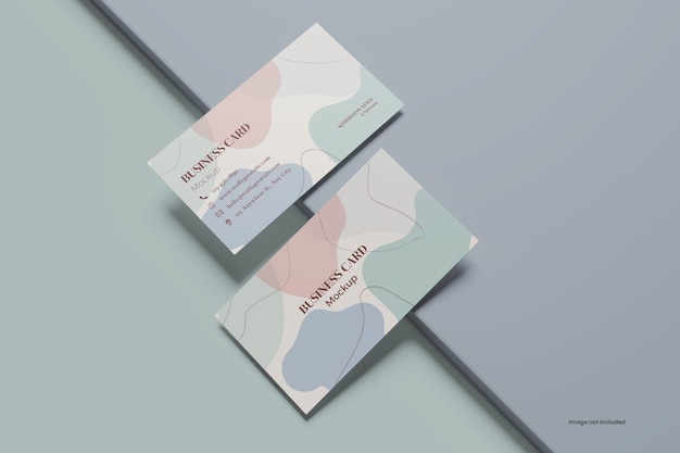 Визитная карточка Mockup