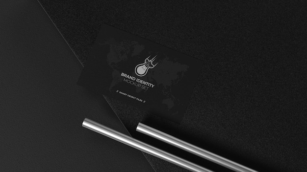 Business card mockup