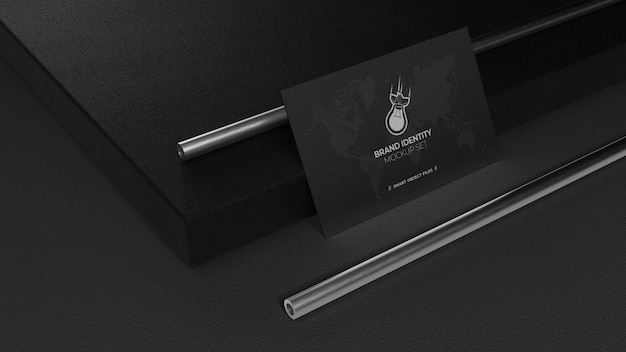 Business card mockup