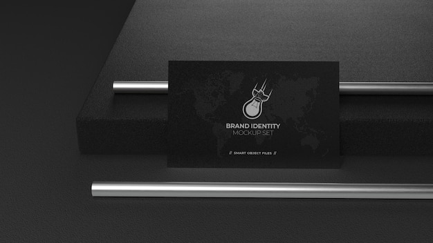 Business card mockup