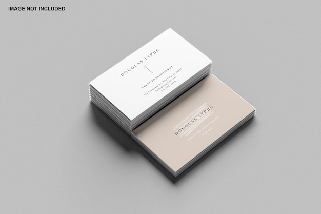 Business card mockup