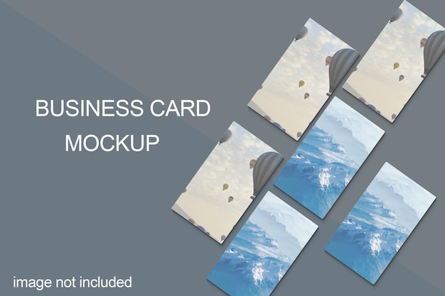 Business card mockup