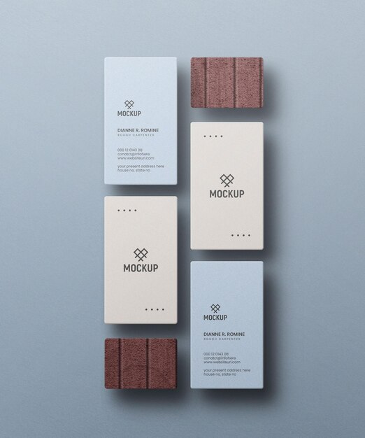 Business card mockup