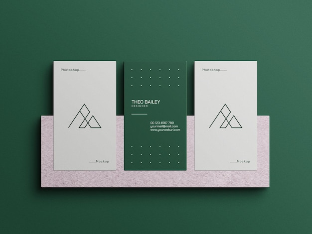 Business card mockup