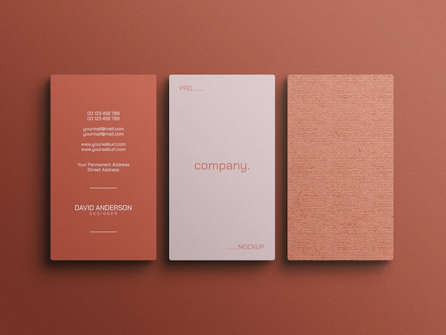 Business card mockup