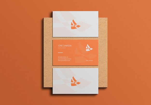 business card mockup