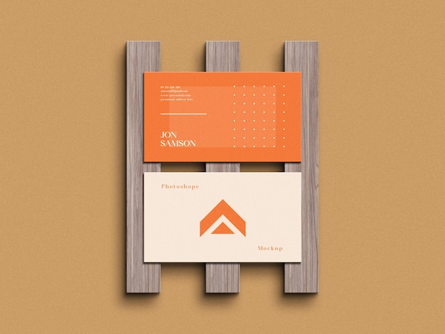 Business card mockup