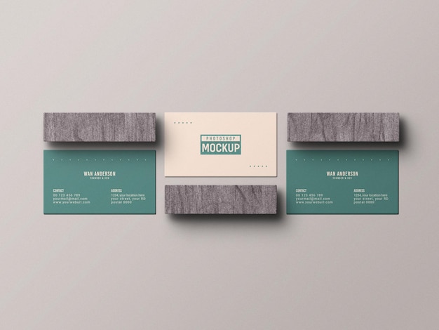 business card mockup