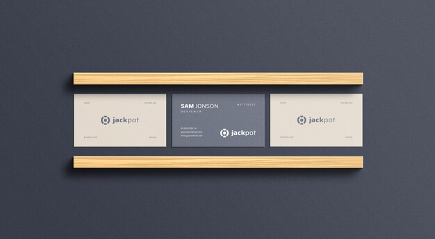 Business card mockup