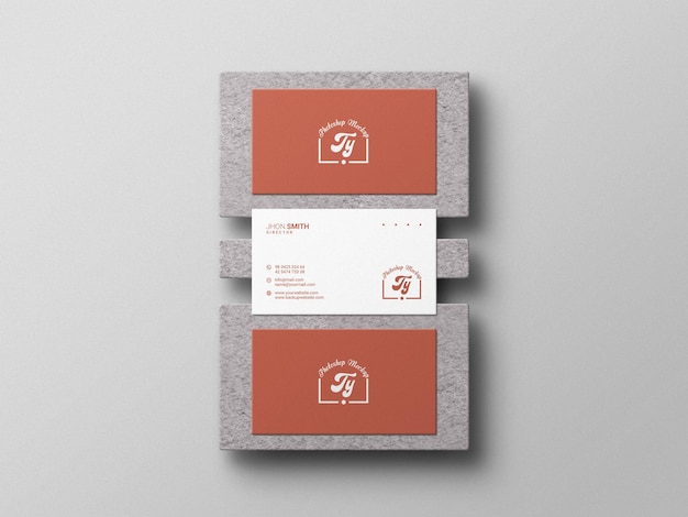 Business card mockup