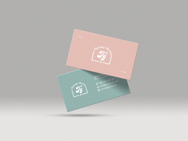 Business card mockup