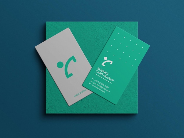 Business card mockup