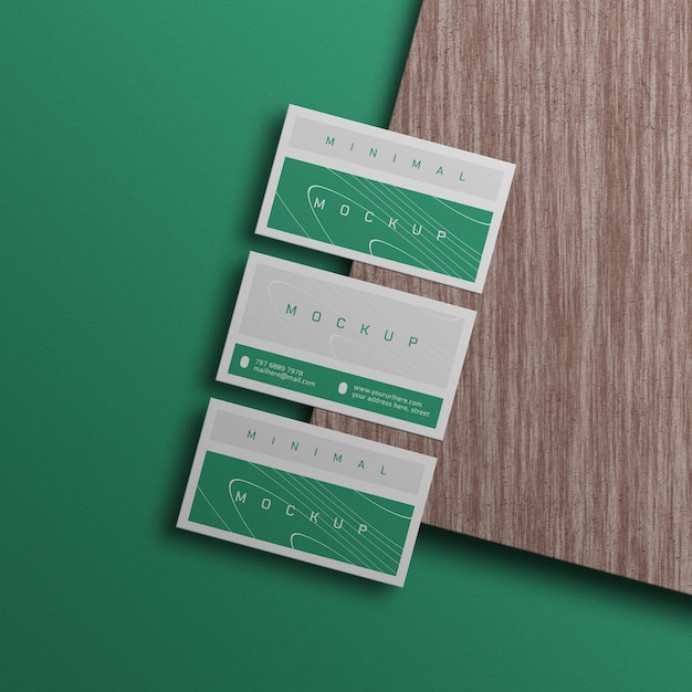 business card mockup