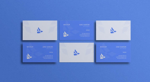 Business card mockup