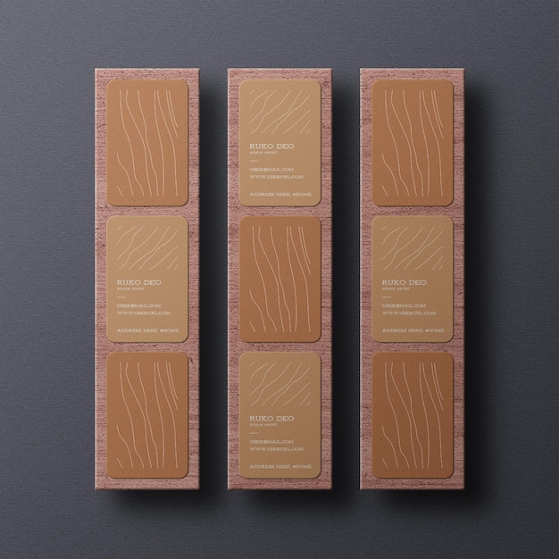 Business card mockup