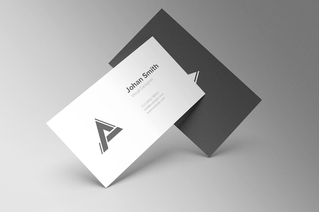 Business card mockup