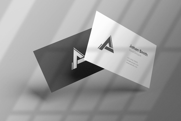 Business card mockup