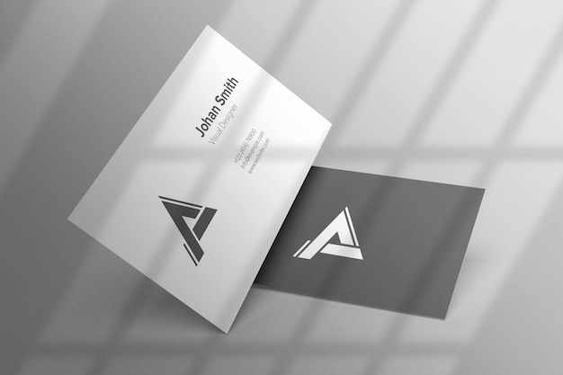 Business card mockup