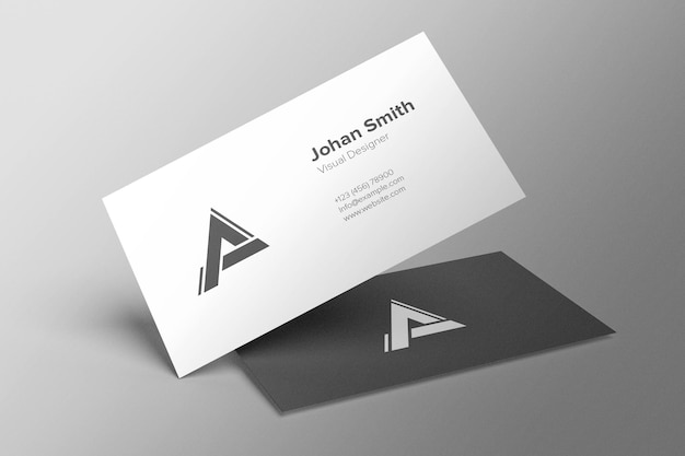 Business card mockup