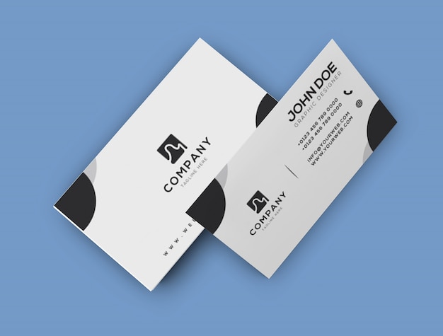 Business card mockup