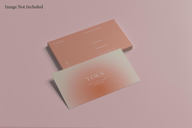 Business card mockup