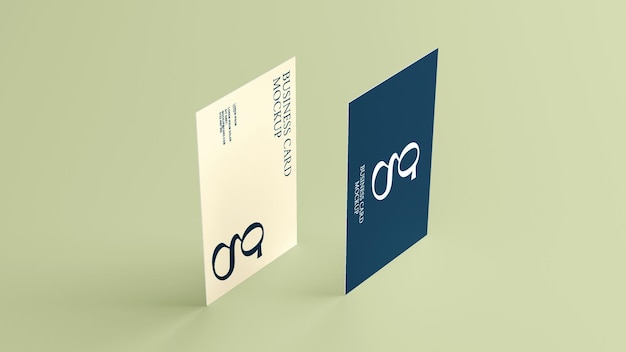 business card mockup