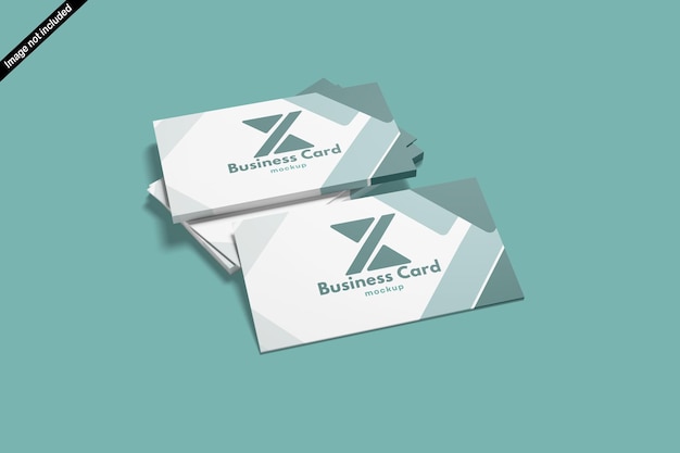 PSD business card mockup