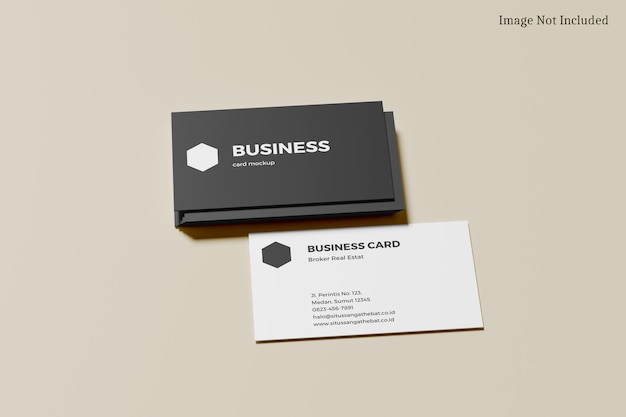 Business card mockup