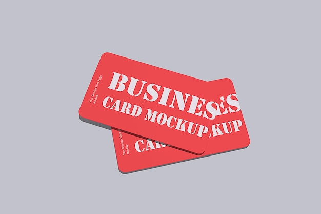 business card mockup