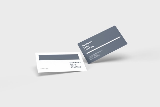 Business card mockup