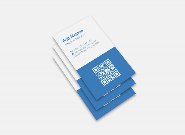 Business card mockup