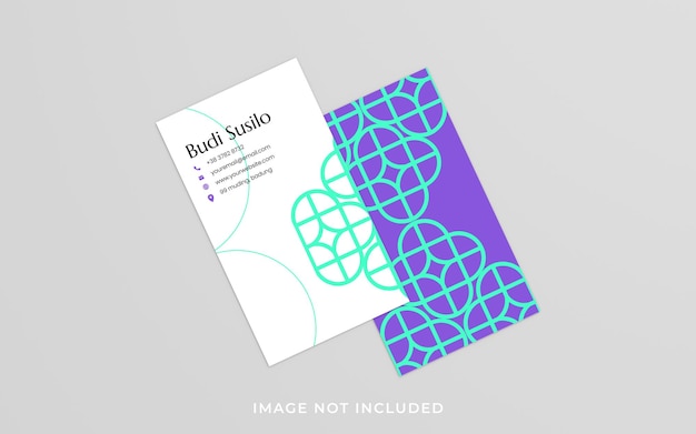 business card mockup