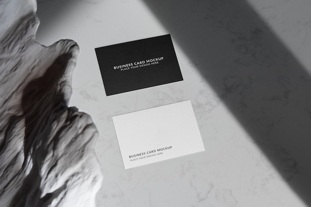 Business card mockup