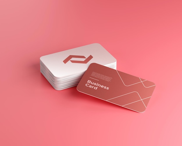 Business card mockup