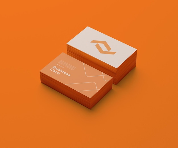 Business card mockup