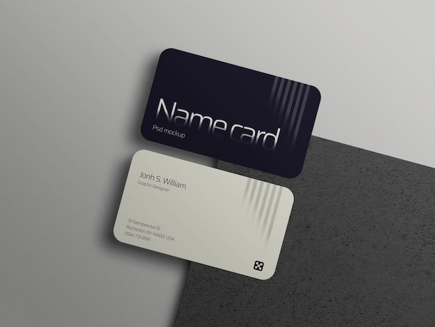 Business card mockup