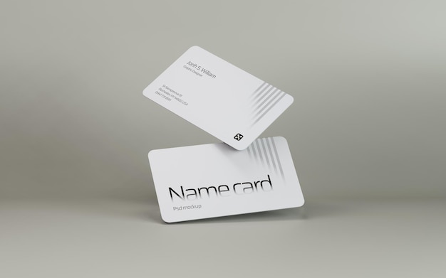 Business card mockup