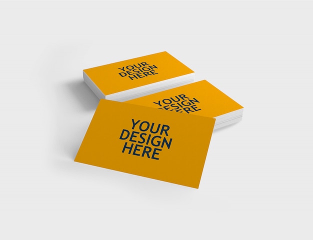 Business card mockup