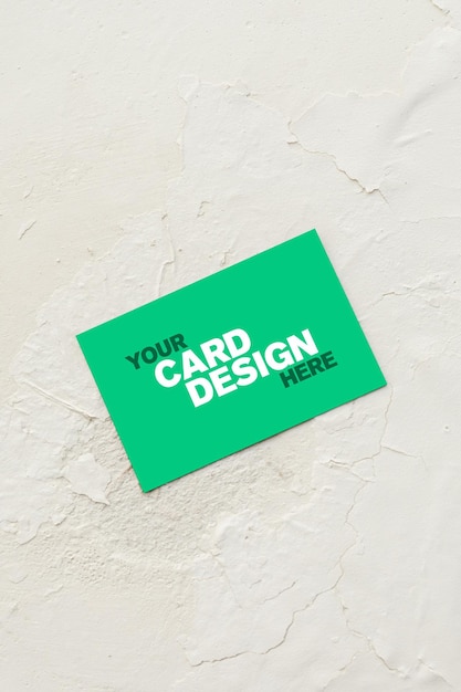 Business card mockup