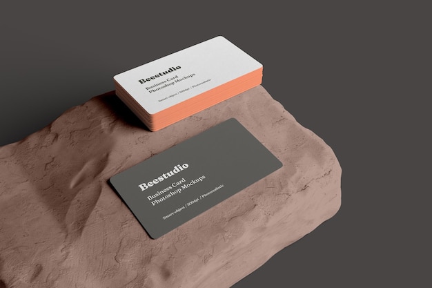 PSD business card mockups psd