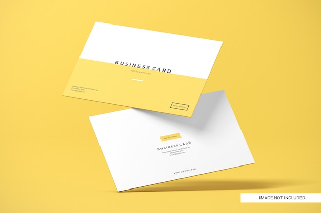 Business card mockups