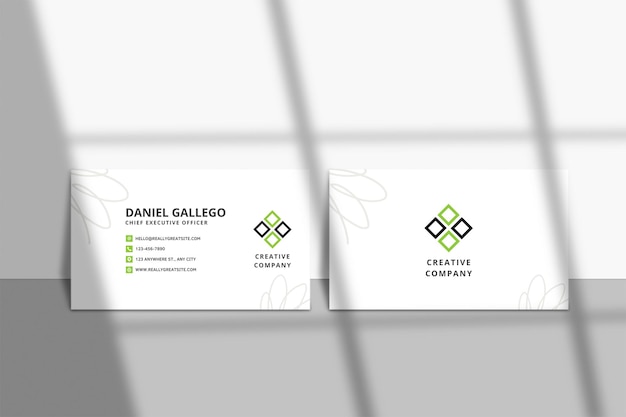 Business card mockups