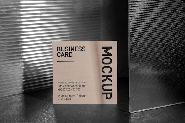 Business card mokcup design