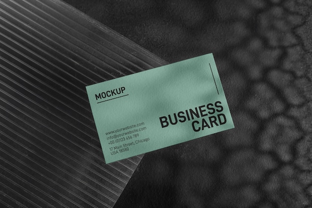 PSD business card mokcup design