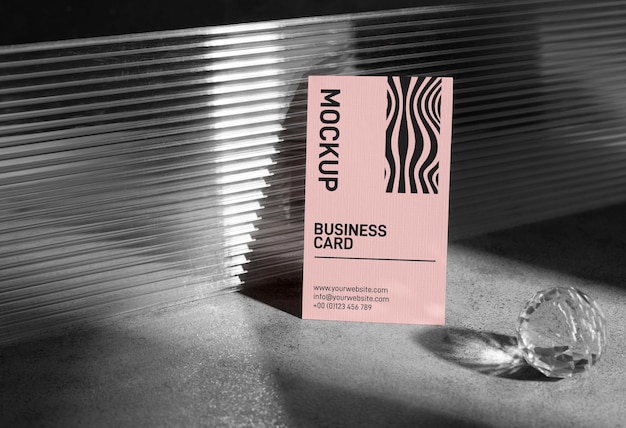 PSD business card mokcup design