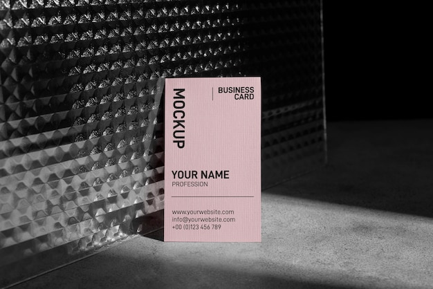 PSD business card mokcup design